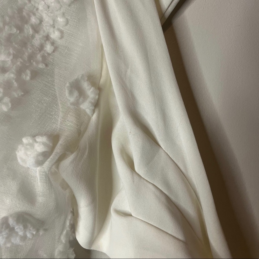 White Wrap Top - Picture 3 of 4